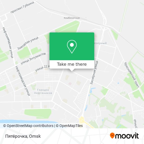 Пятёрочка map