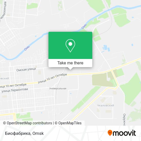 Биофабрика map