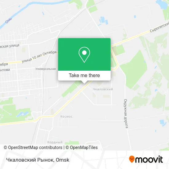 Чкаловский Рынок map