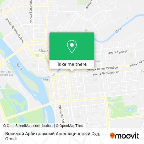 Восьмой Арбитражный Апелляционный Суд map