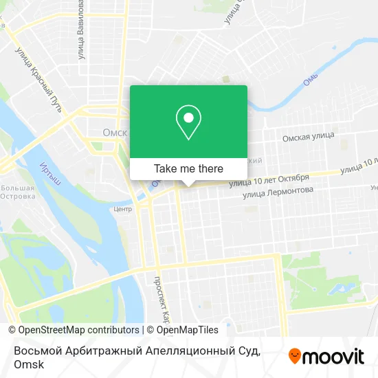 Восьмой Арбитражный Апелляционный Суд map