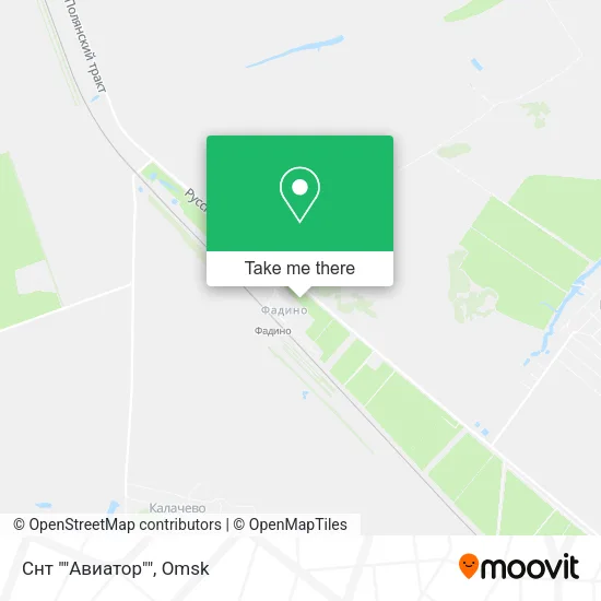 Снт ""Авиатор"" map