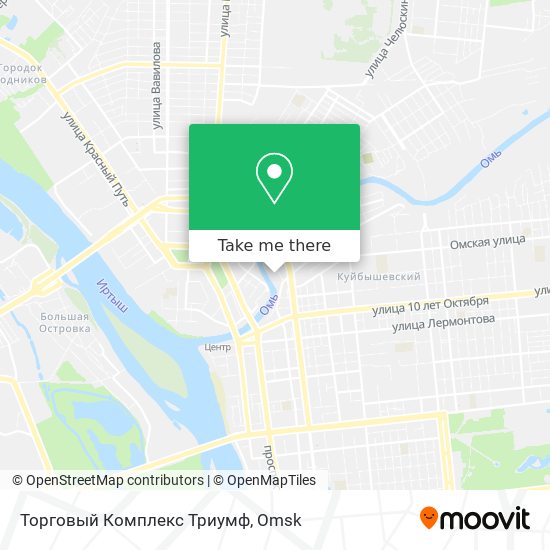 Торговый Комплекс Триумф map
