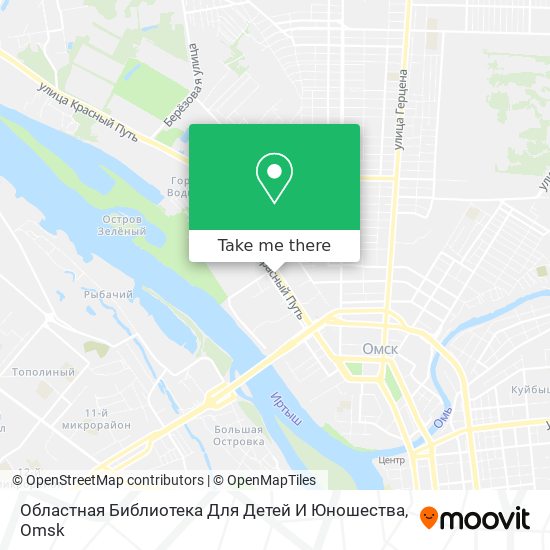 Областная Библиотека Для Детей И Юношества map