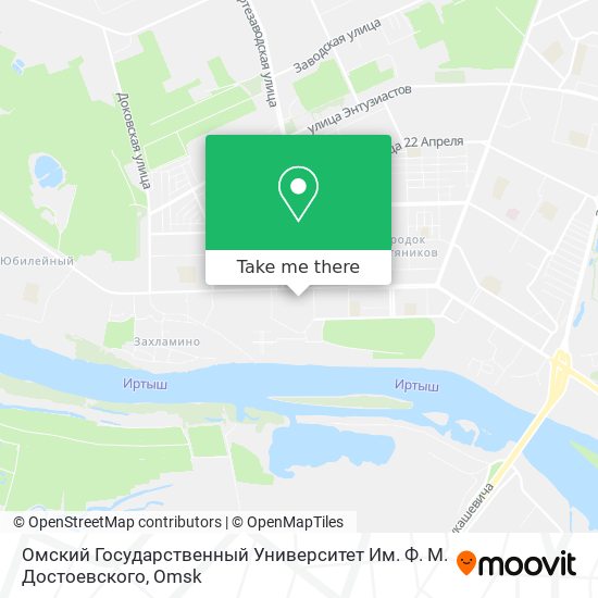Омский Государственный Университет Им. Ф. М. Достоевского map