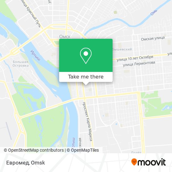 Евромед map