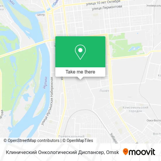 Клинический Онкологический Диспансер map