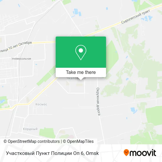 Участковый Пункт Полиции Оп 6 map