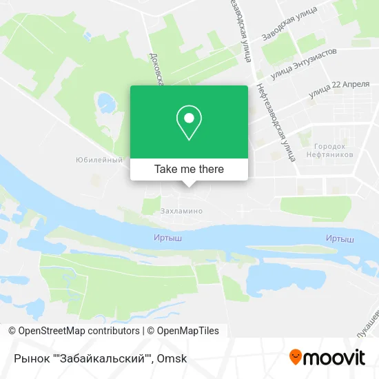 Рынок ""Забайкальский"" map