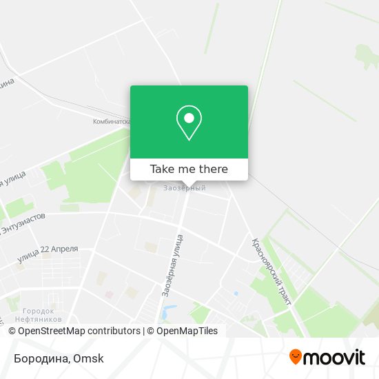 Бородина map