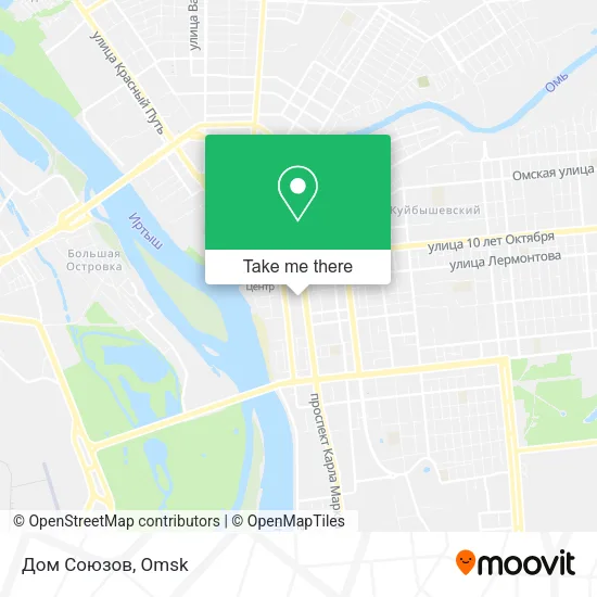 Дом Союзов map
