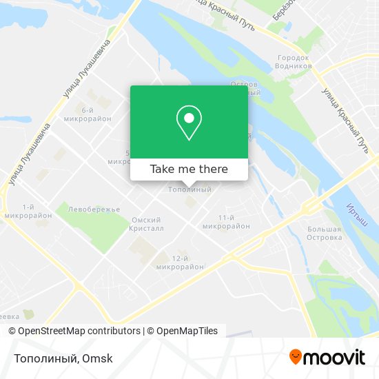 Тополиный map