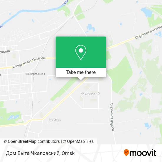 Дом Быта Чкаловский map