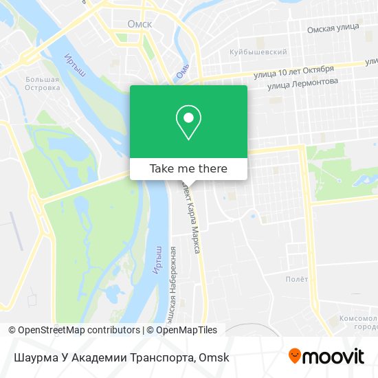 Шаурма У Академии Транспорта map