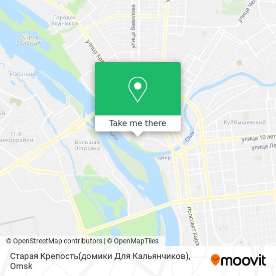 Старая Крепость(домики Для Кальянчиков) map