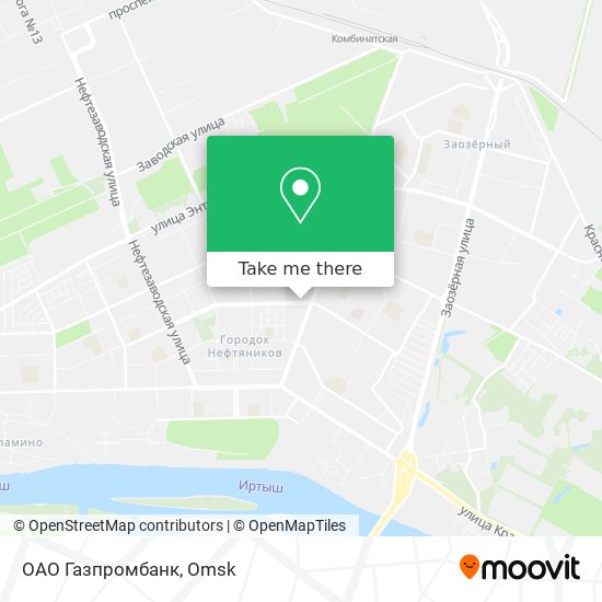 ОАО  Газпромбанк map