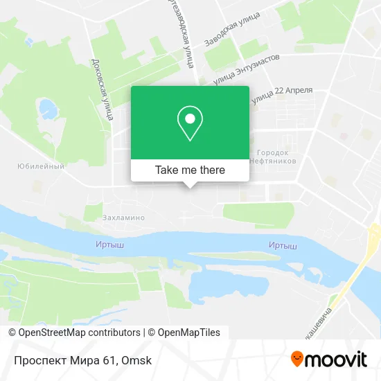 Проспект Мира 61 map