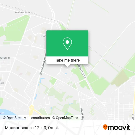 Малиновского 12 к.3 map