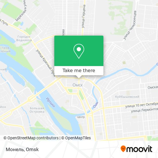 Монель map