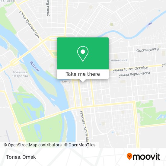 Топаз map