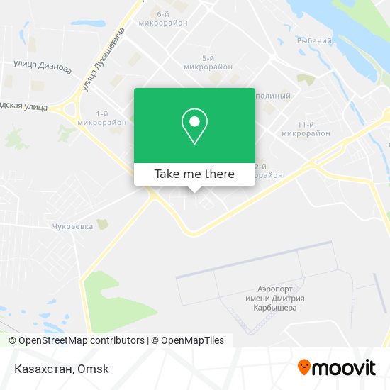 Казахстан map