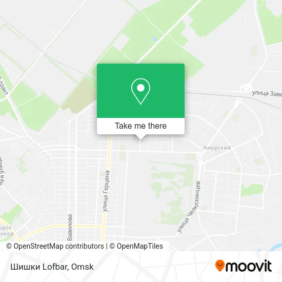 Шишки Lofbar map