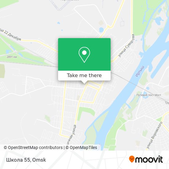 Школа 55 map
