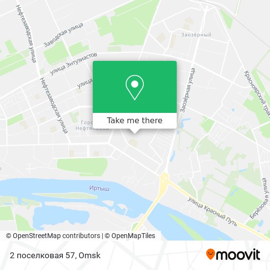 2 поселковая 57 map