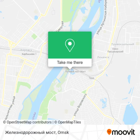 Железнодорожный мост map