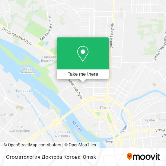 Стоматология Доктора Котова map