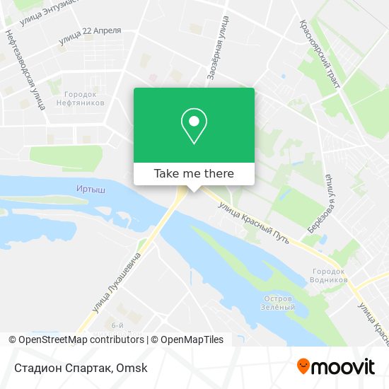 Стадион Спартак map