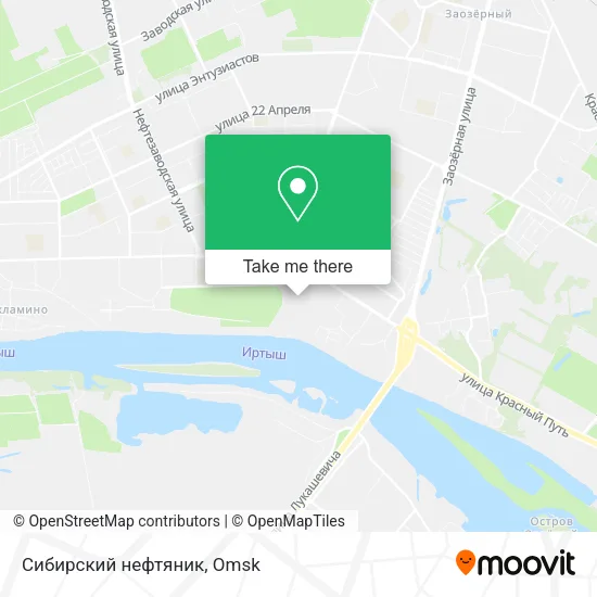 Сибирский нефтяник map