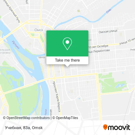 Учебная, 83а map