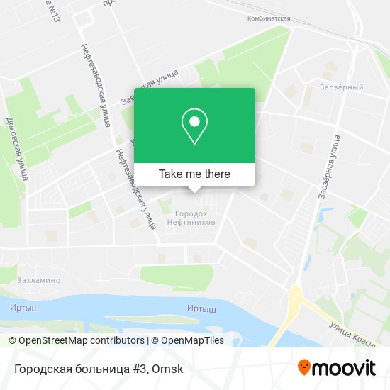 Городская больница #3 map