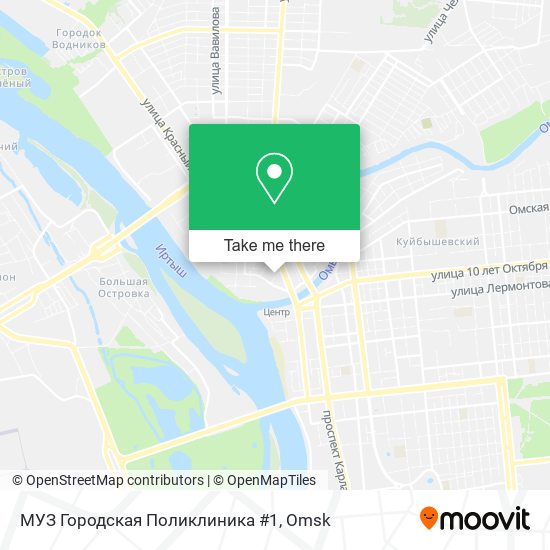 МУЗ Городская Поликлиника #1 map