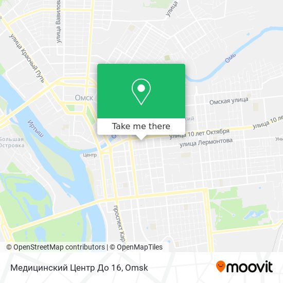 Медицинский Центр  До 16 map