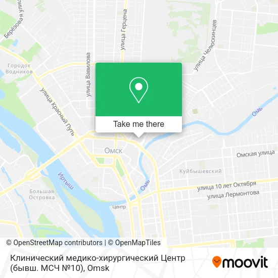 Клинический медико-хирургический Центр (бывш. МСЧ №10) map