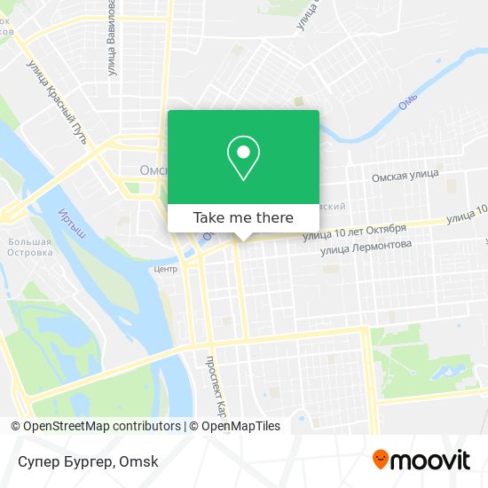 Супер Бургер map