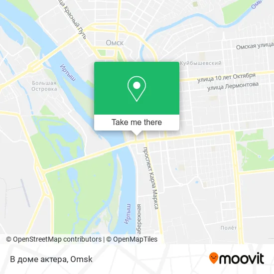 В доме актера map