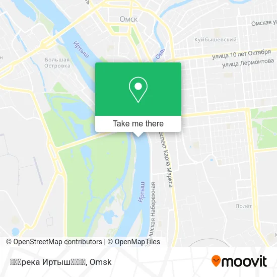 🐟⛵️🎣река Иртыш🐠🏊🏼👙 map