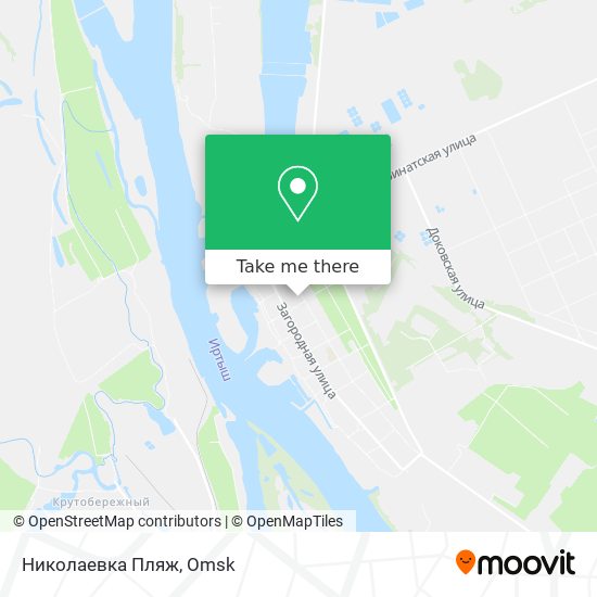 Николаевка Пляж map
