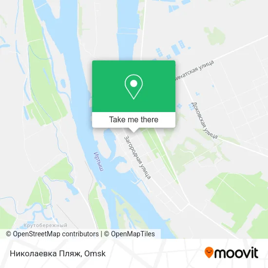 Николаевка Пляж map