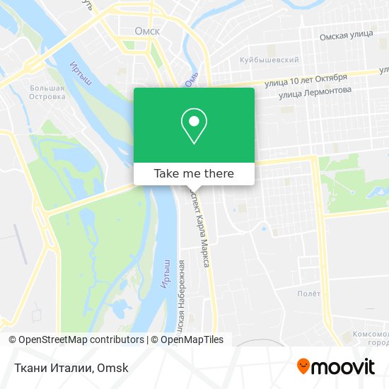 Ткани Италии map