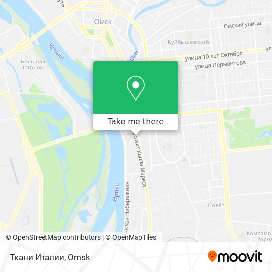 Ткани Италии map