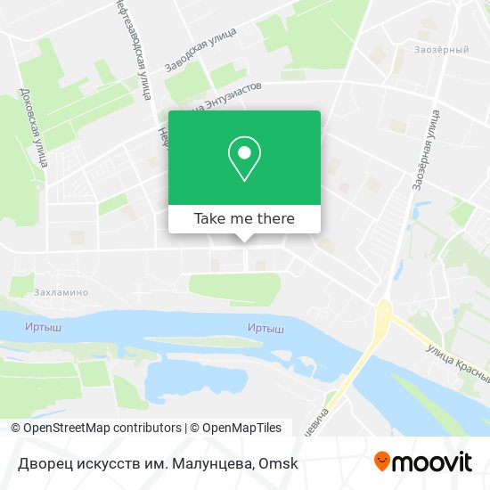 Дворец искусств им. Малунцева map