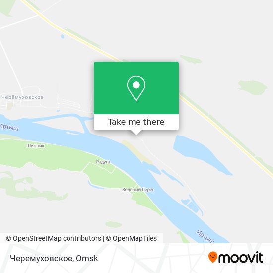 Черемуховское map