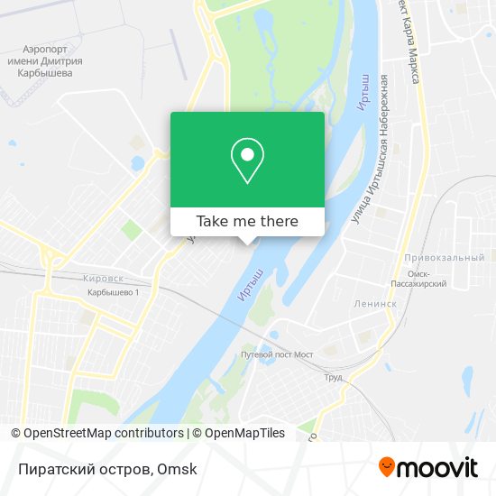 Пиратский остров map