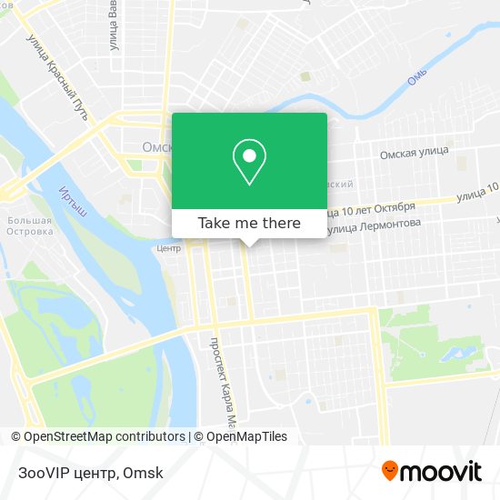 ЗооVIP центр map