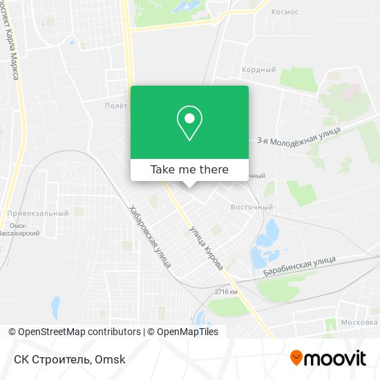 СК Строитель map