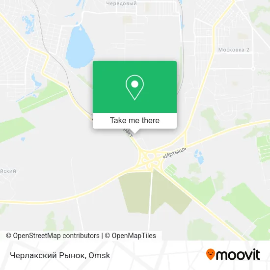 Черлакский Рынок map
